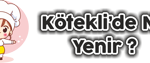Kötekli Yemek Siparişi
