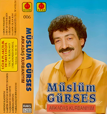 Müslüm Gürses Ben Arkadaş Kurbanıyım Full Albüm Youtube de dinle yada Mp3 olarak full albümü indir.